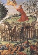 Sandro Botticelli Prayer in the Garden painting